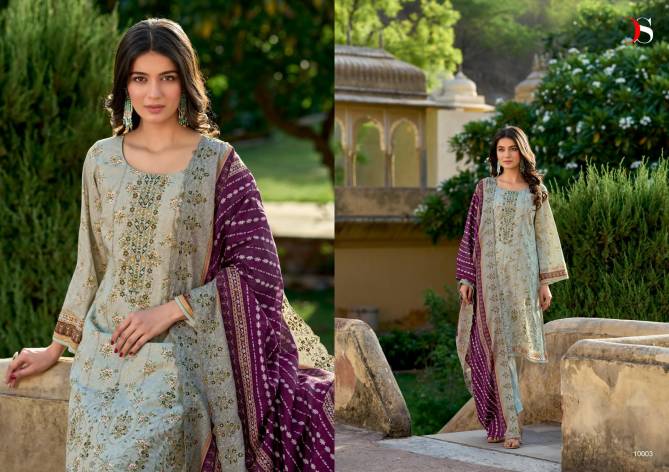 Bin Saeed 10 By Deepsy Suits Embroidery Cotton Pakistani Suit Wholesalers In Delhi